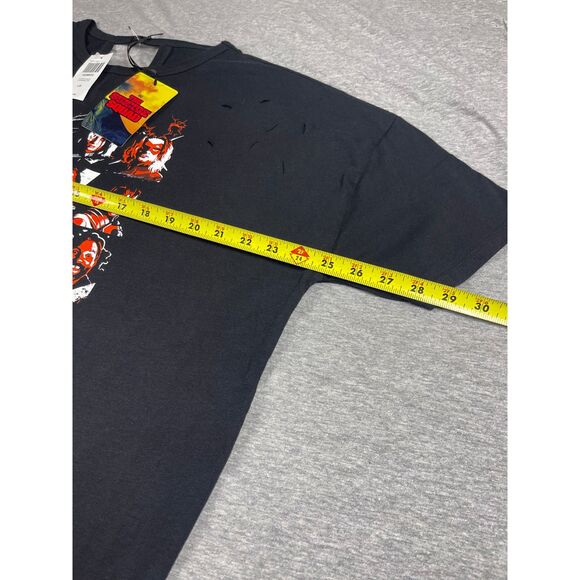 DC Comics The Suicide Squad Character Grid Distressed Oversized T-Shirt Size L - Picture 11 of 11